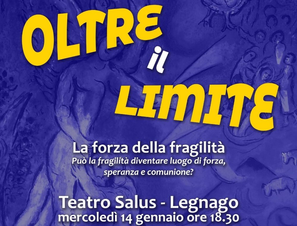 Oltre il limite. Incontro a Legnago con il vescovo Domenico Pompili e l'autore Luca Russo