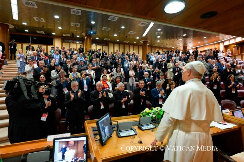 Papa con movimenti