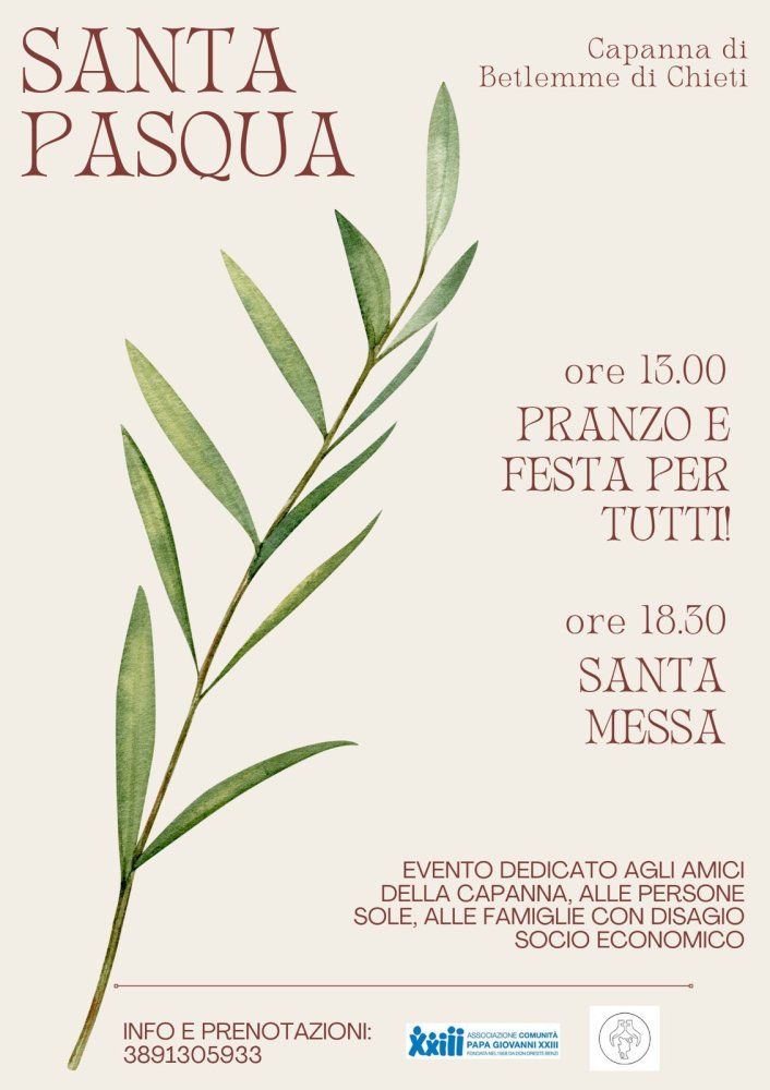 2026 Pasqua in Capanna