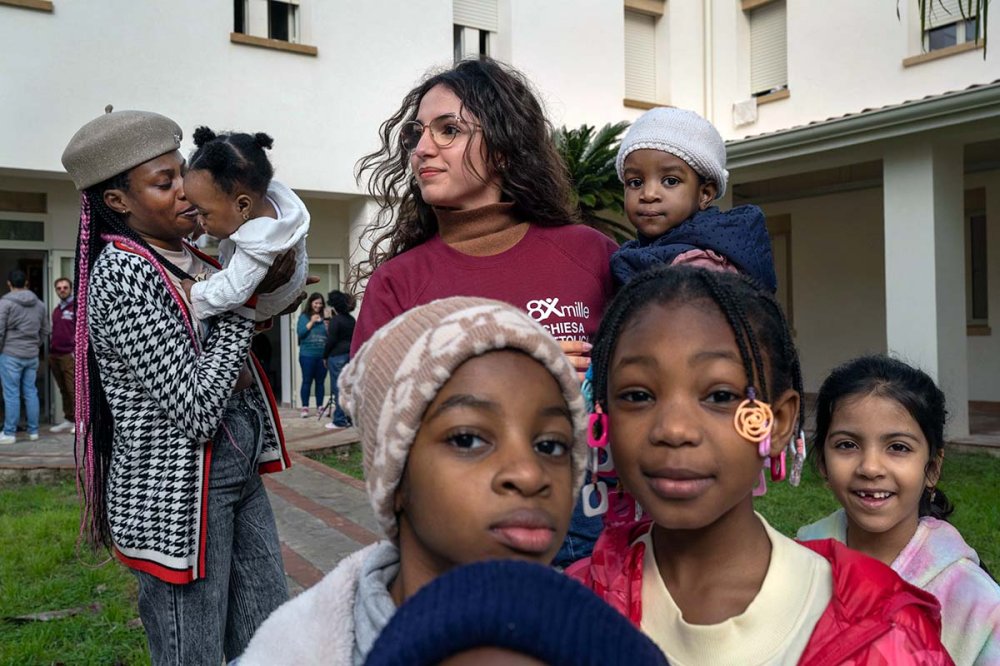 Bambini villa mater dei