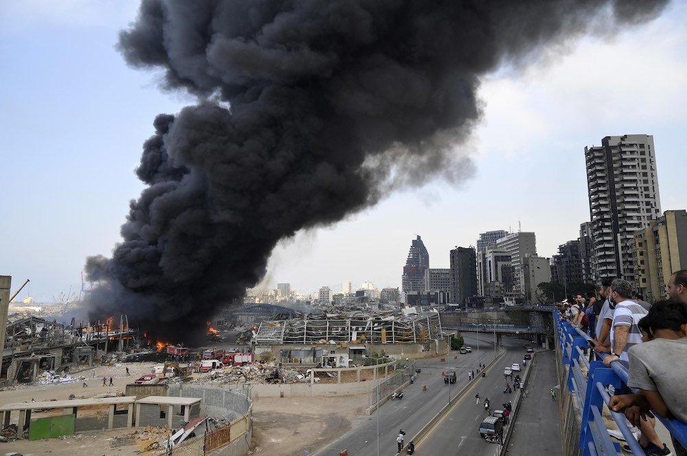 Esplosione a Beirut