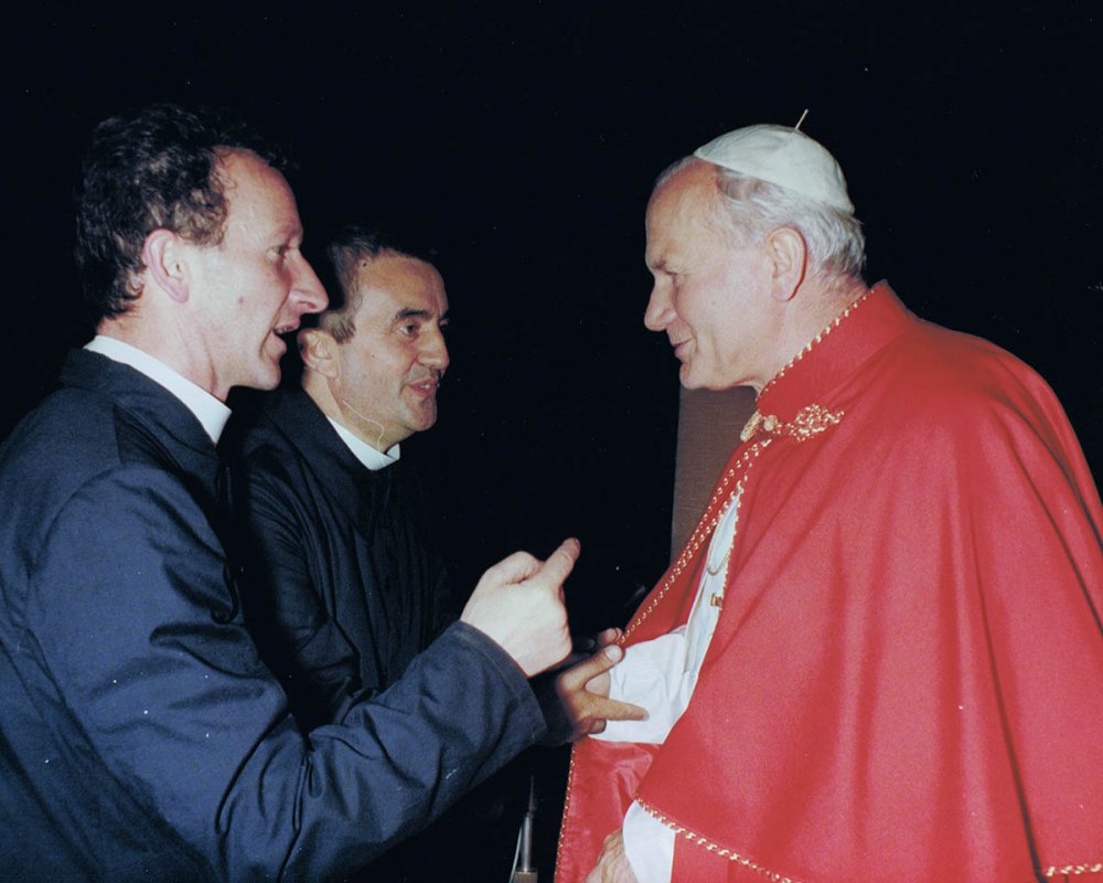 Don Benzi e Don Piccari dal Papa