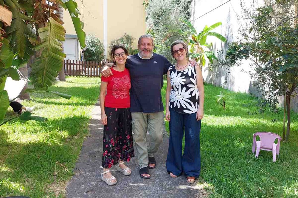 La casa famiglia ai piedi dell'Etna