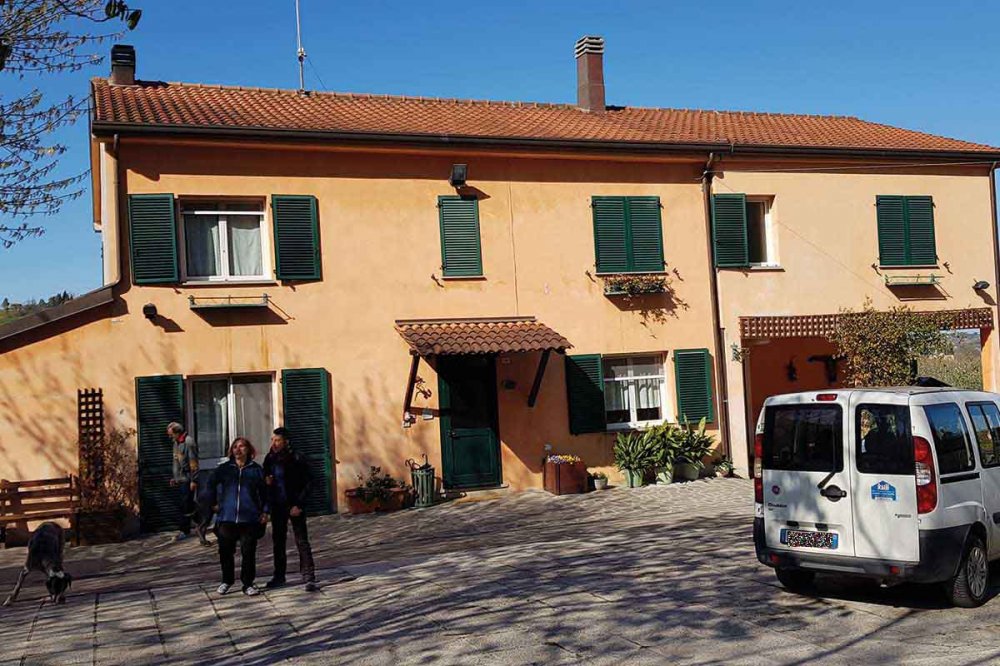 Casa che ospita la Comunità Terapeutica di Trarivi