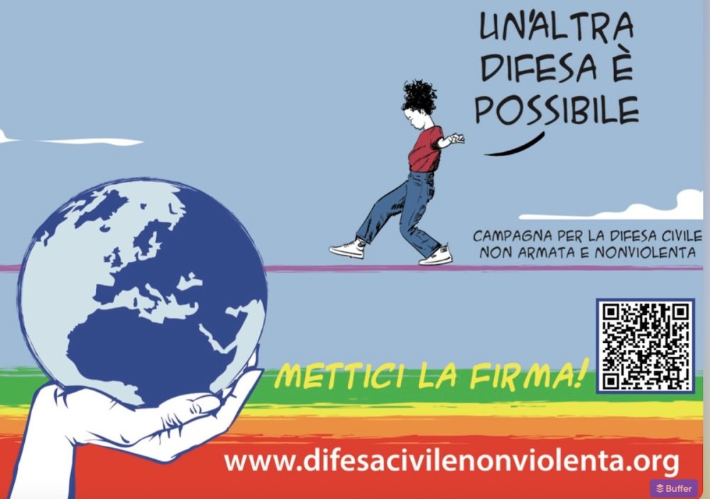 Un'altra difesa è possibile: corsa contro il tempo per la legge di iniziativa popolare