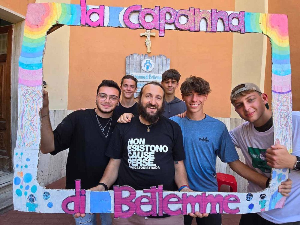 Il Natale alla Capanna con i senzatetto