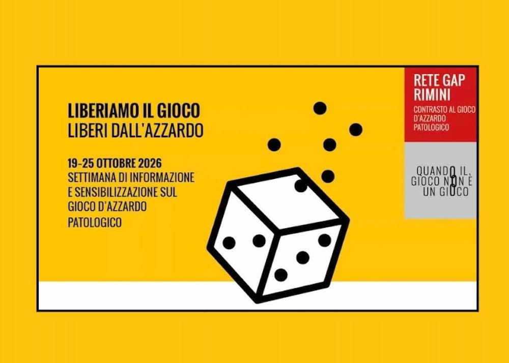 Gioco d'azzardo a Rimini: al via la settimana di sensibilizzazione
