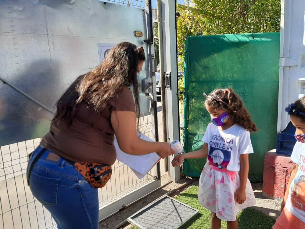 Cile escuelita temperatura