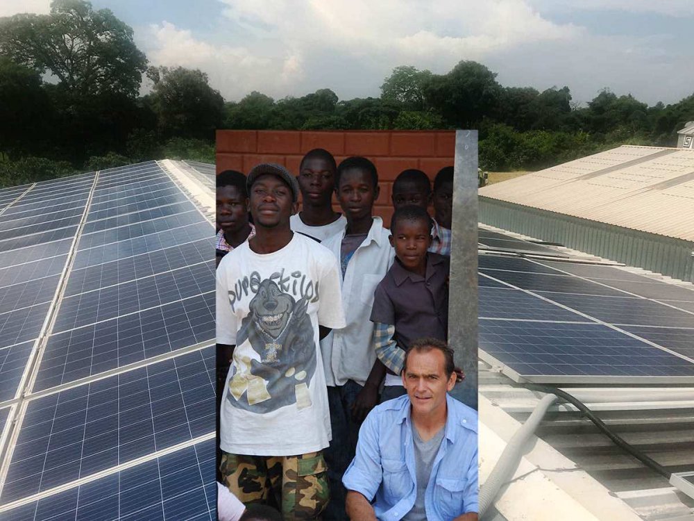 Una fattoria solare in Zambia
