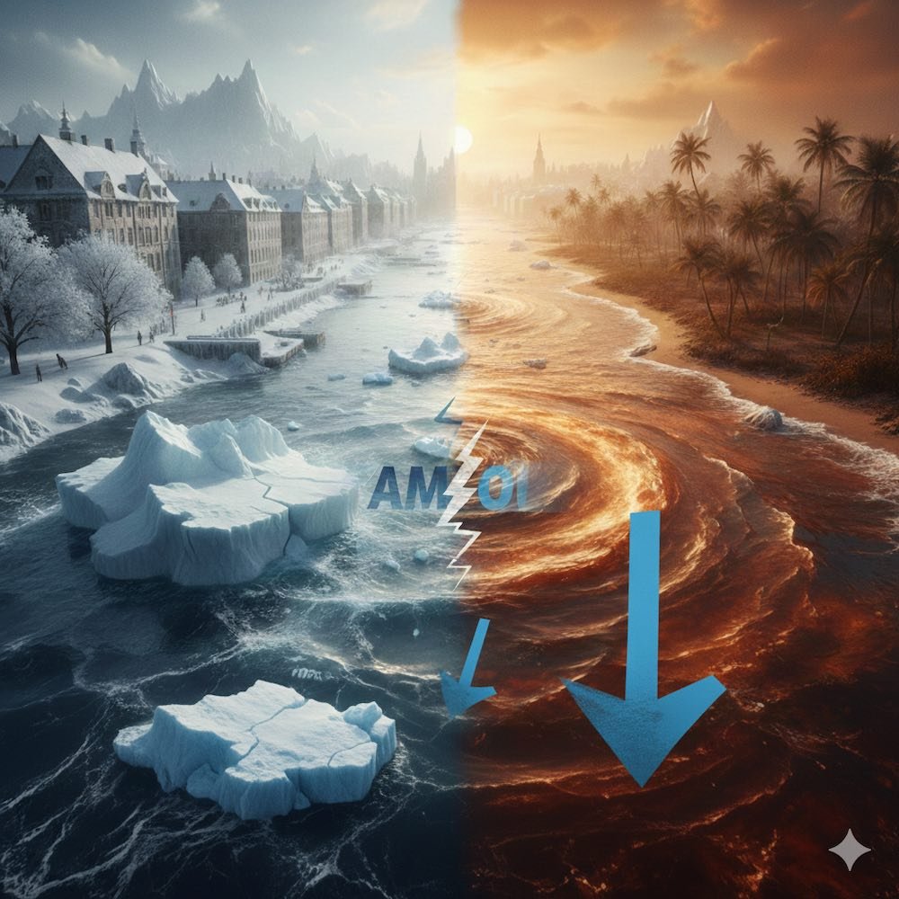 Clima, l'allarme dei Paesi Nordici: «Il collasso della corrente AMOC è un rischio reale