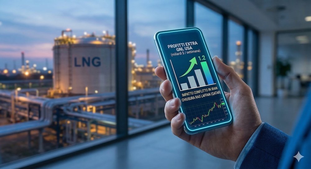 Conflitto in Iran, le compagnie USA del gas pronte a incassare oltre 1 miliardo a settimana