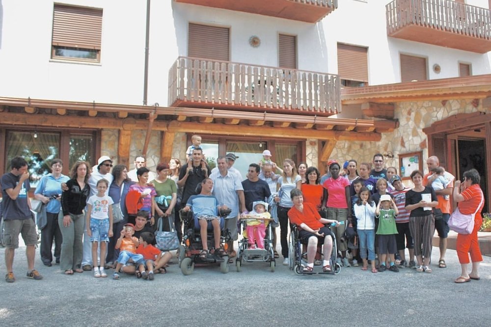 Foto di gruppo - campo di condivisione 2009