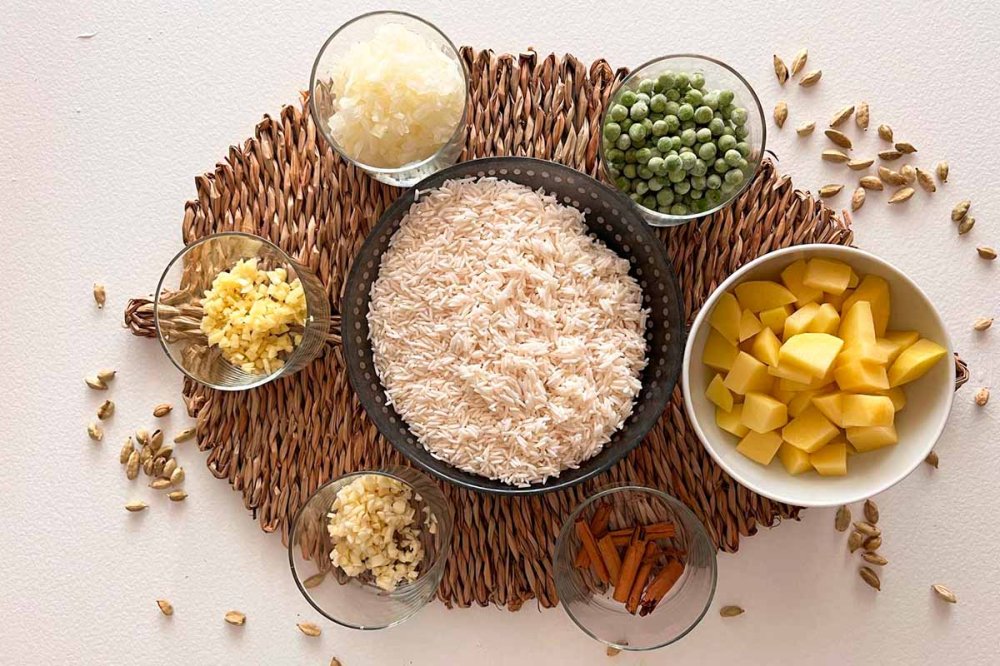 India ricetta riso