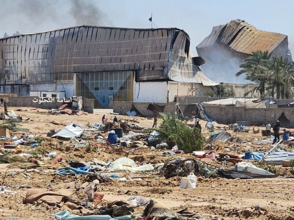 Gaza, Giudetti: «L'Inferno se esiste è qualcosa di simile»