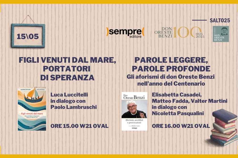 Le parole di don Benzi al Salone del libro di Torino