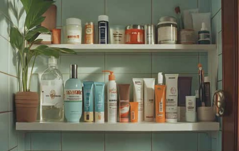 In bagno una piccola discarica