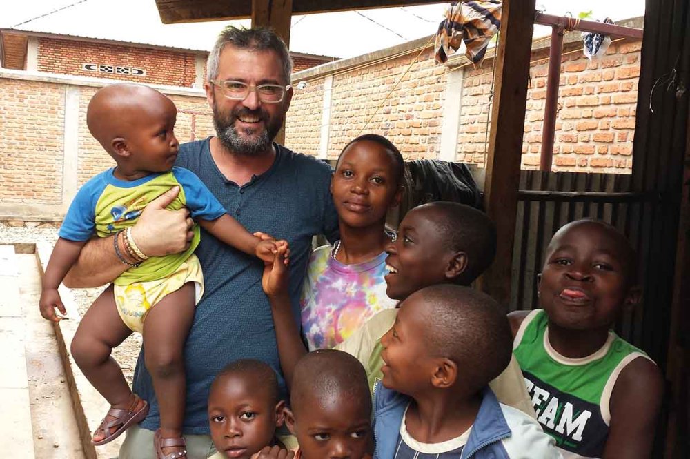 Stefano Vitali in Burundi
