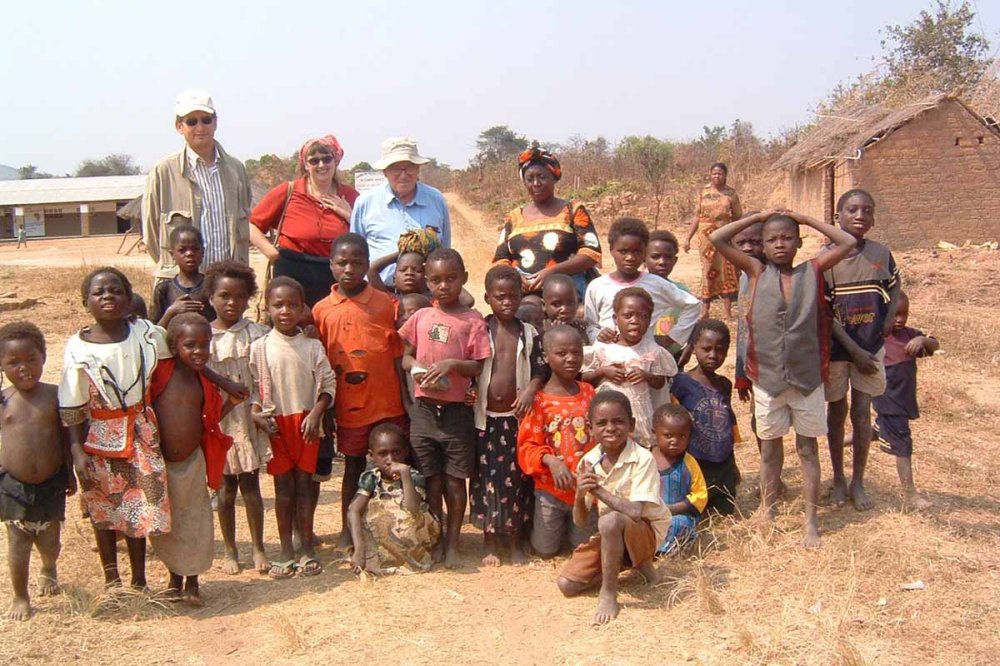 Tadei e Betta in Africa
