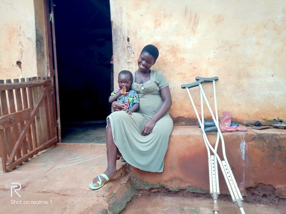 Madre e bimbo in Togo