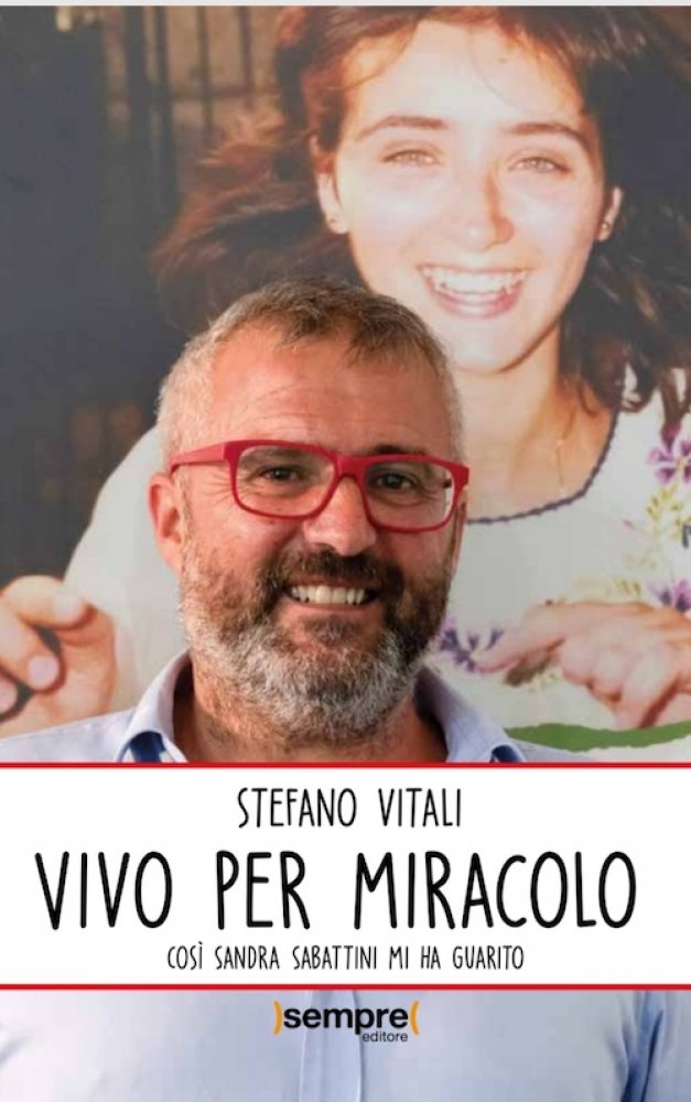 Vivo per miracolo, copertina libro