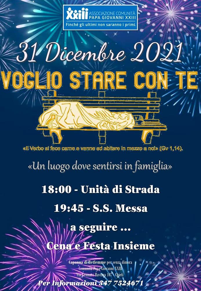Voglio stare con te 31 dicembre
