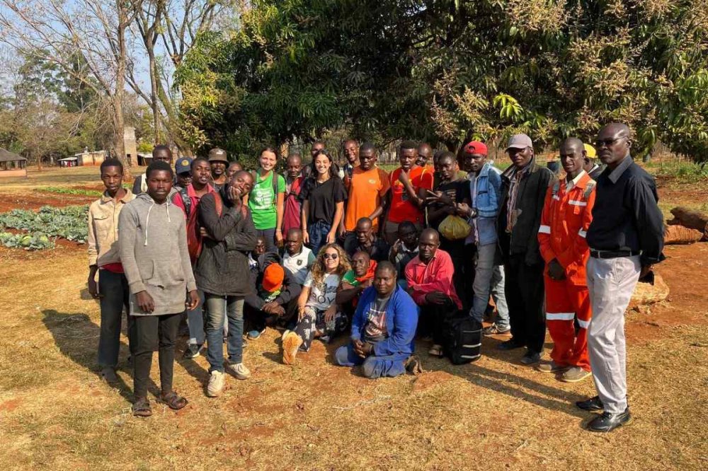 Volontari in Zambia