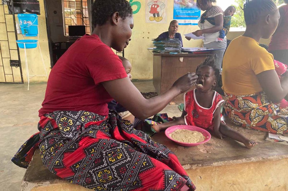 Centro nutrizionale Zambia