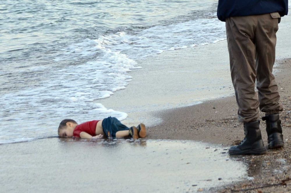 Alan Kurdi, il corpo sulla spiaggia