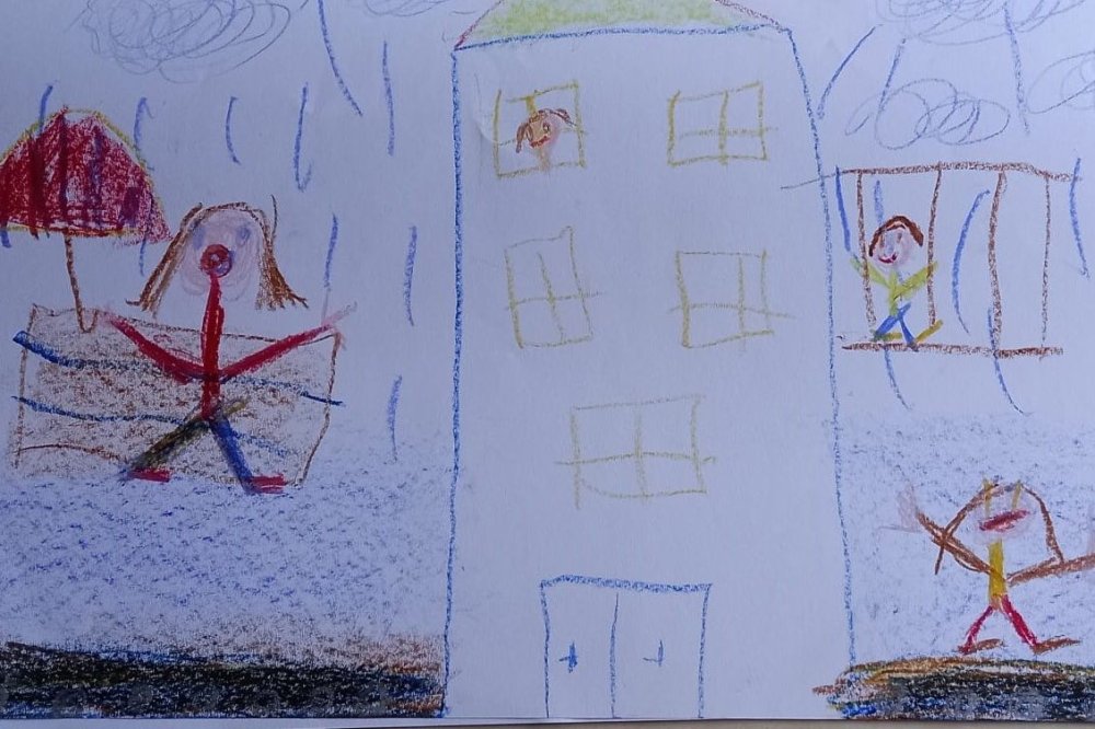 Alluvione, i bambini superano il trauma con l'arte