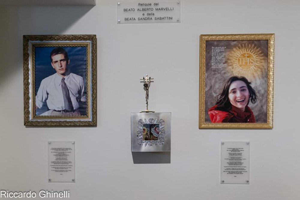 La Beata Sandra Sabattini entra all'ospedale di Rimini