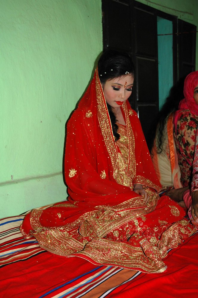 Una sposa in Bangladesh