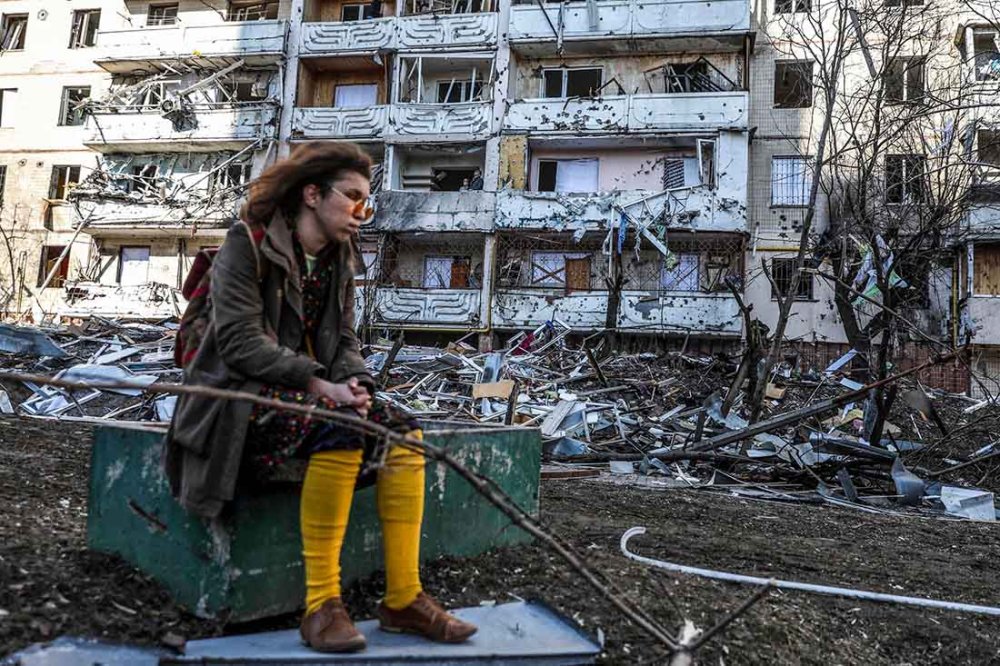 donna guerra in Ucraina