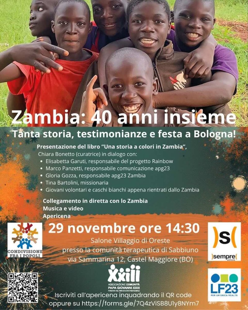 locandina evento zambia