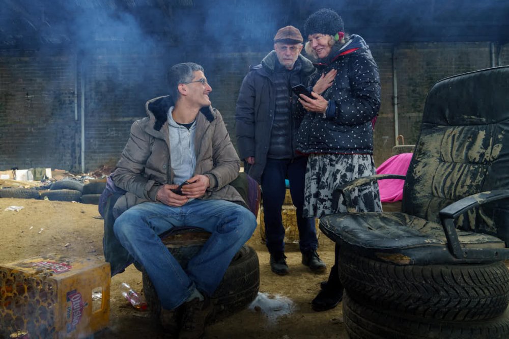 Gian Andrea Franchi e Lorena Fornasir in Bosnia