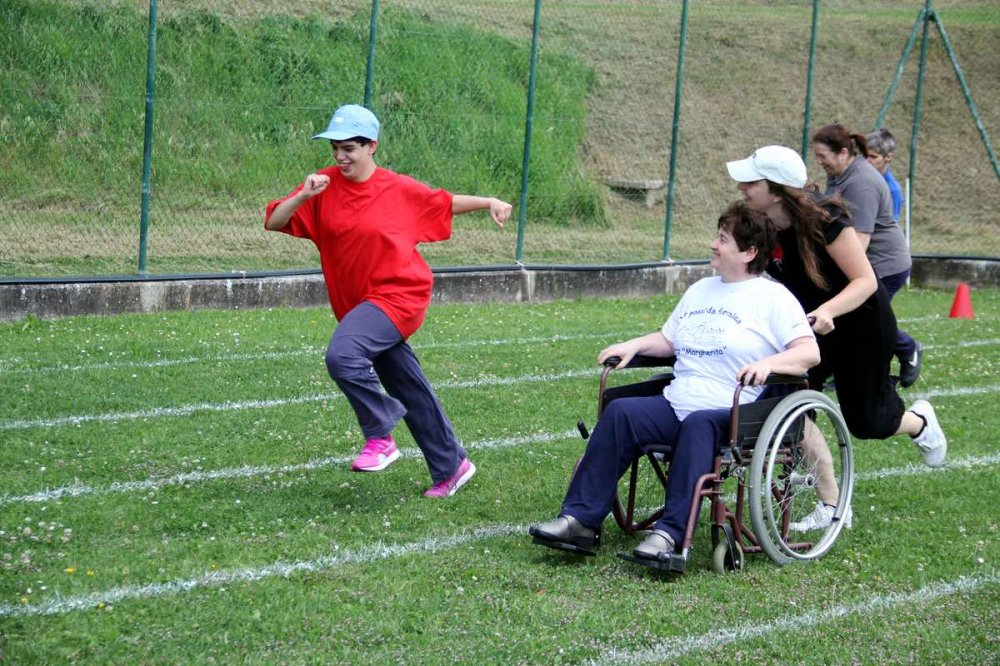 Staffetta fra disabili