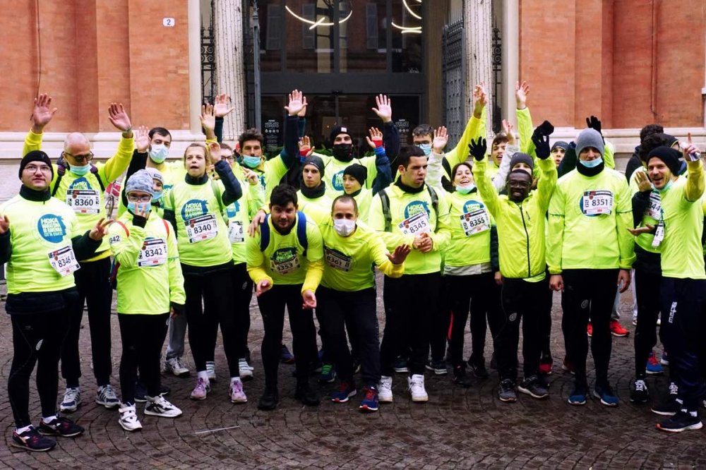 Squadra Ag23 al completo alla Maratona di Ravenna