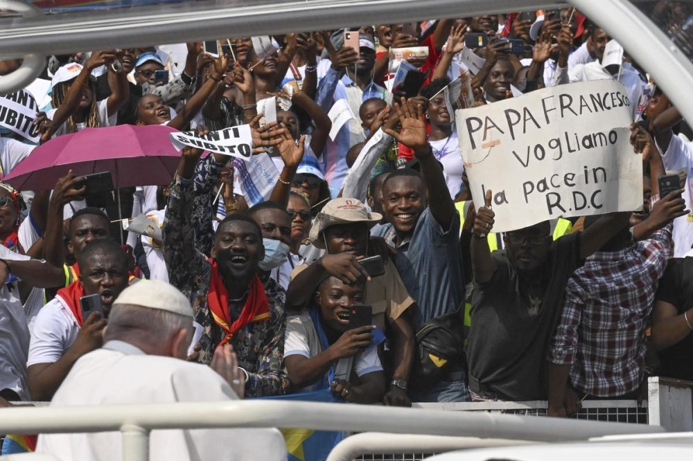 Papa Francesco in Congo: «Non una miniera da sfruttare» 
