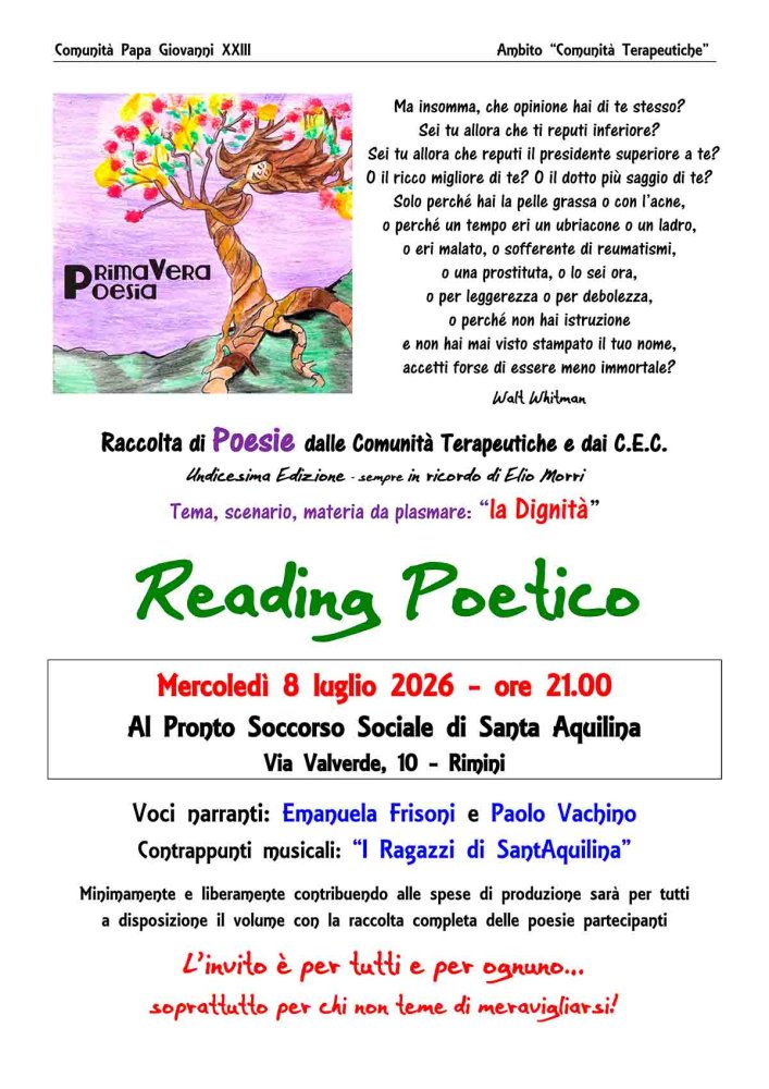 Volantino PrimaVera Poesia 2026