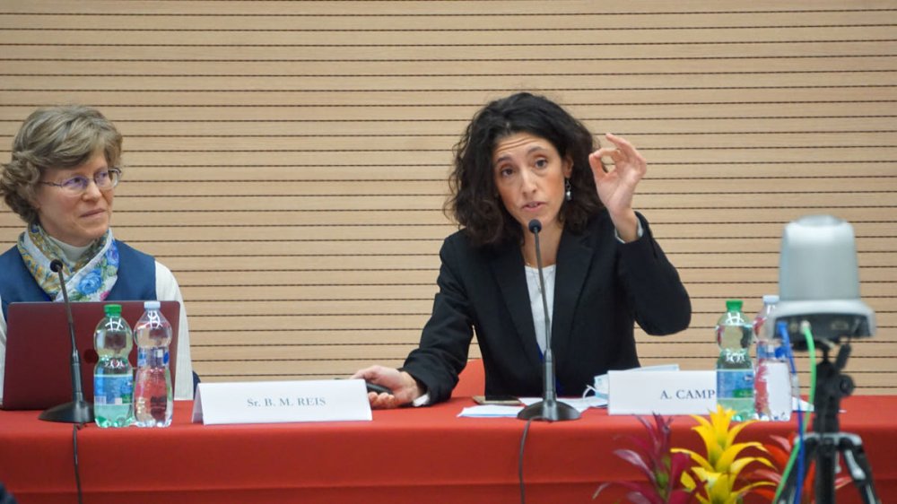 La dott.ssa Alessandra Campo interviene al convegno finale