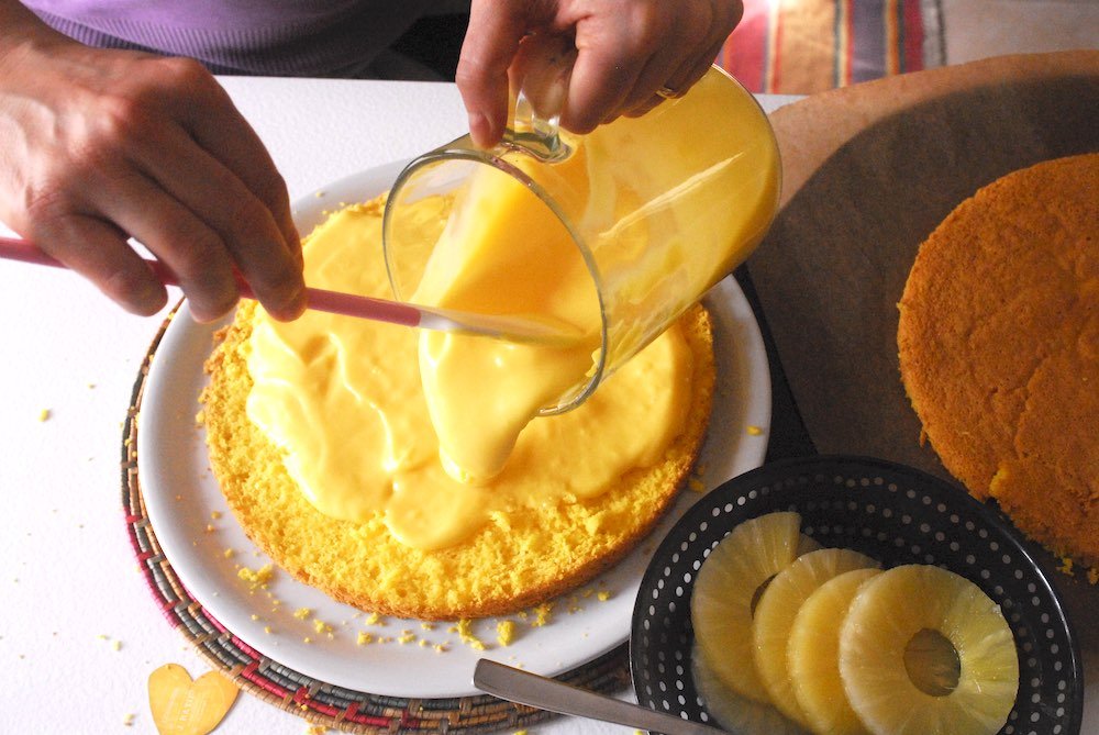 torta mimosa e crema