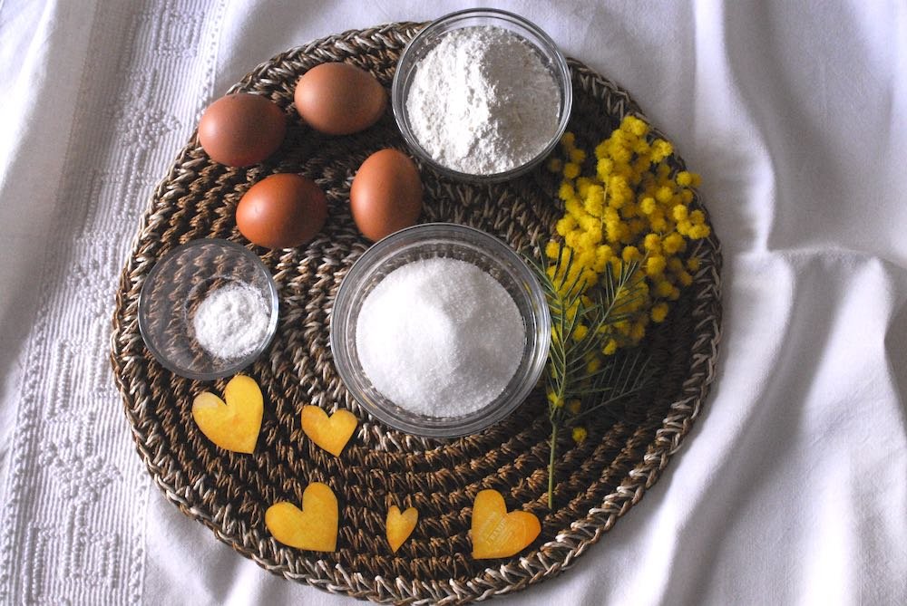 ingredienti pan di spagna